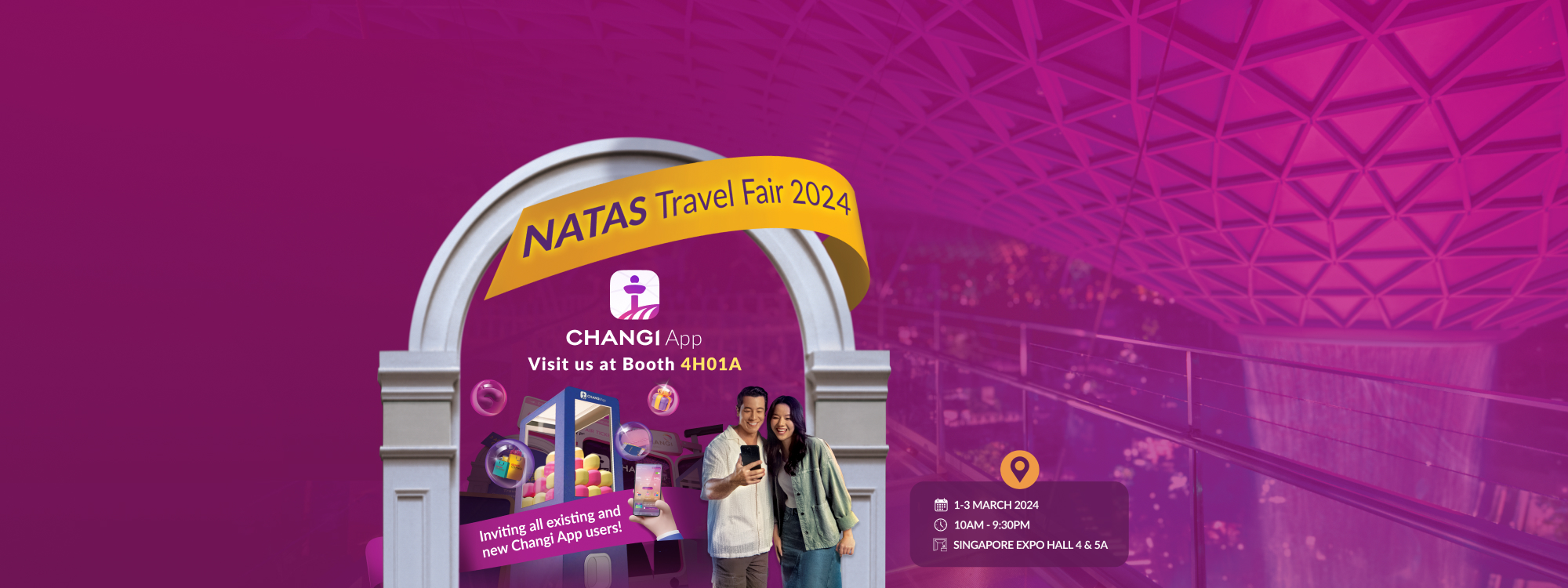 NATAS Travel Fair 2024 Singapore Changi Airport